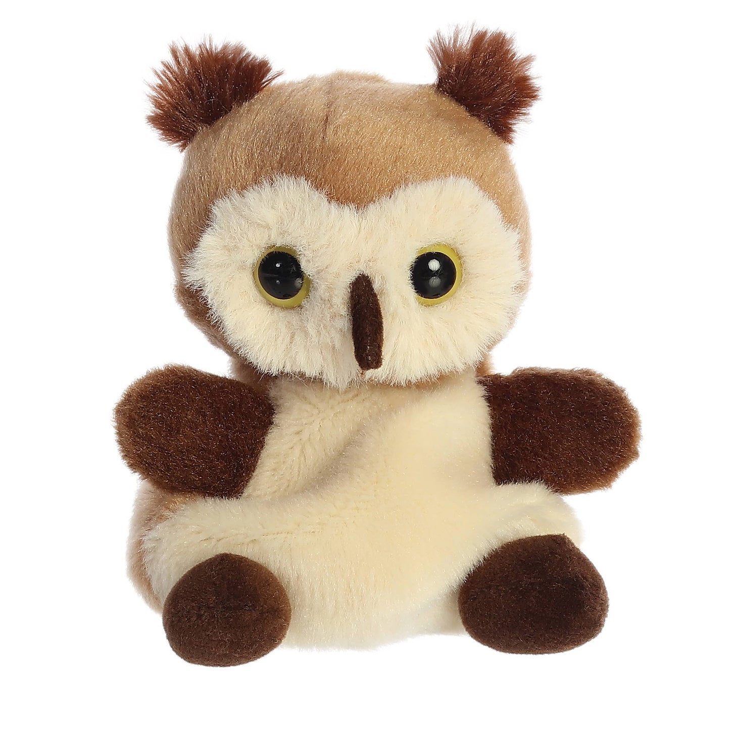 5" Plush Pal Barnie Owl Palm Pals Stuffed Animal