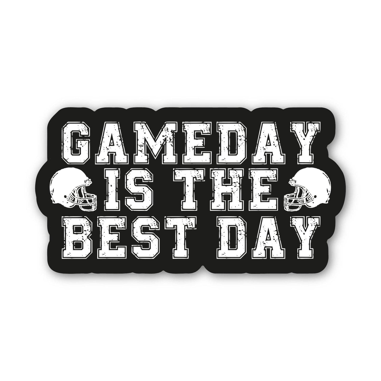 Game Day Is The Best Day - Football Sticker