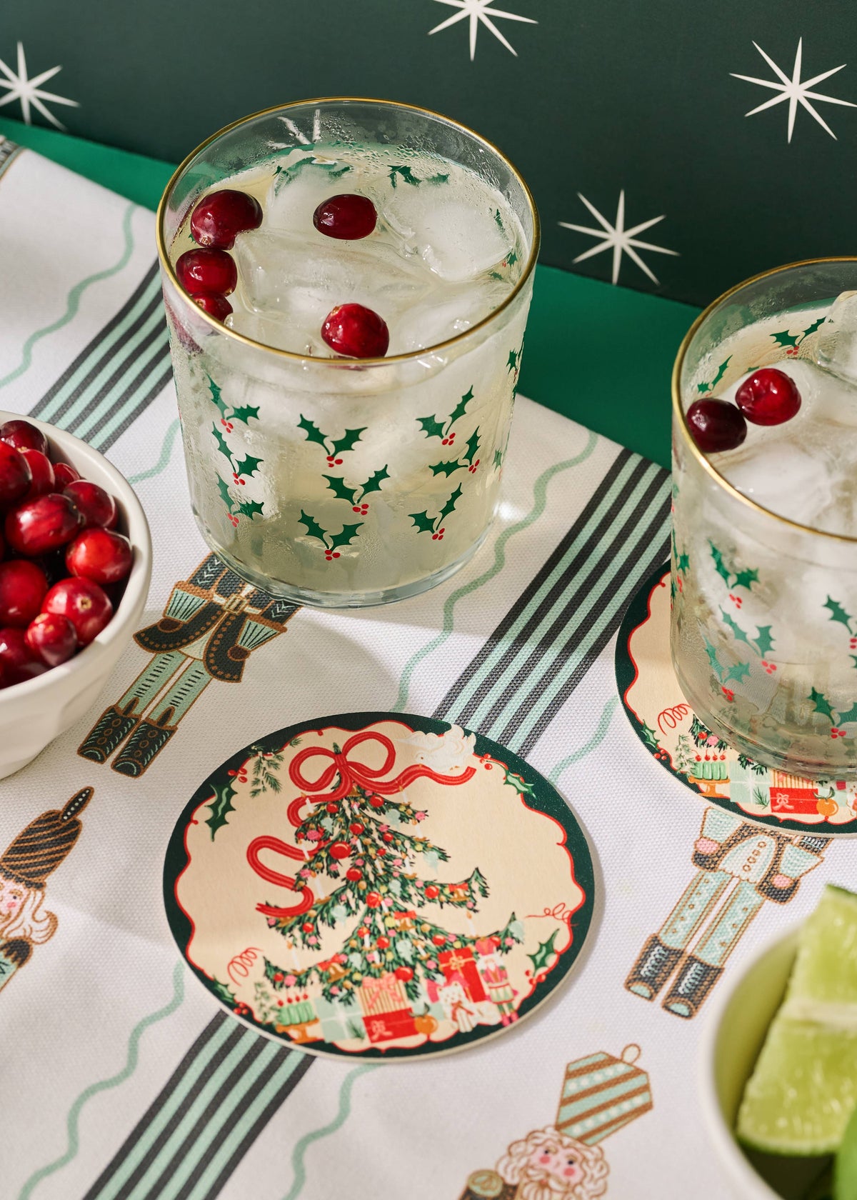 Tree Trimming Coasters - Set of 4