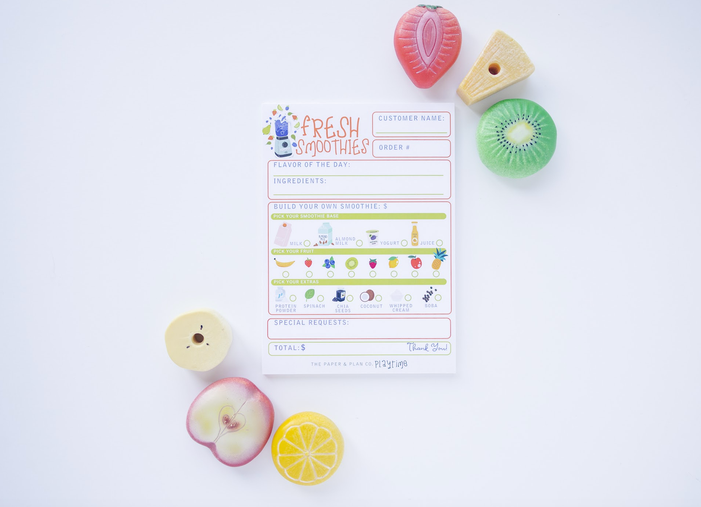 Smoothie Shop Playtime Pad
