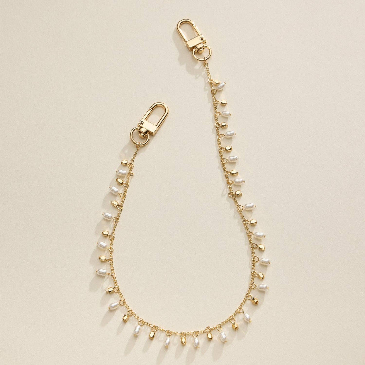 Trending Novelty Bag Charms & Keychains: Dangling Pearls