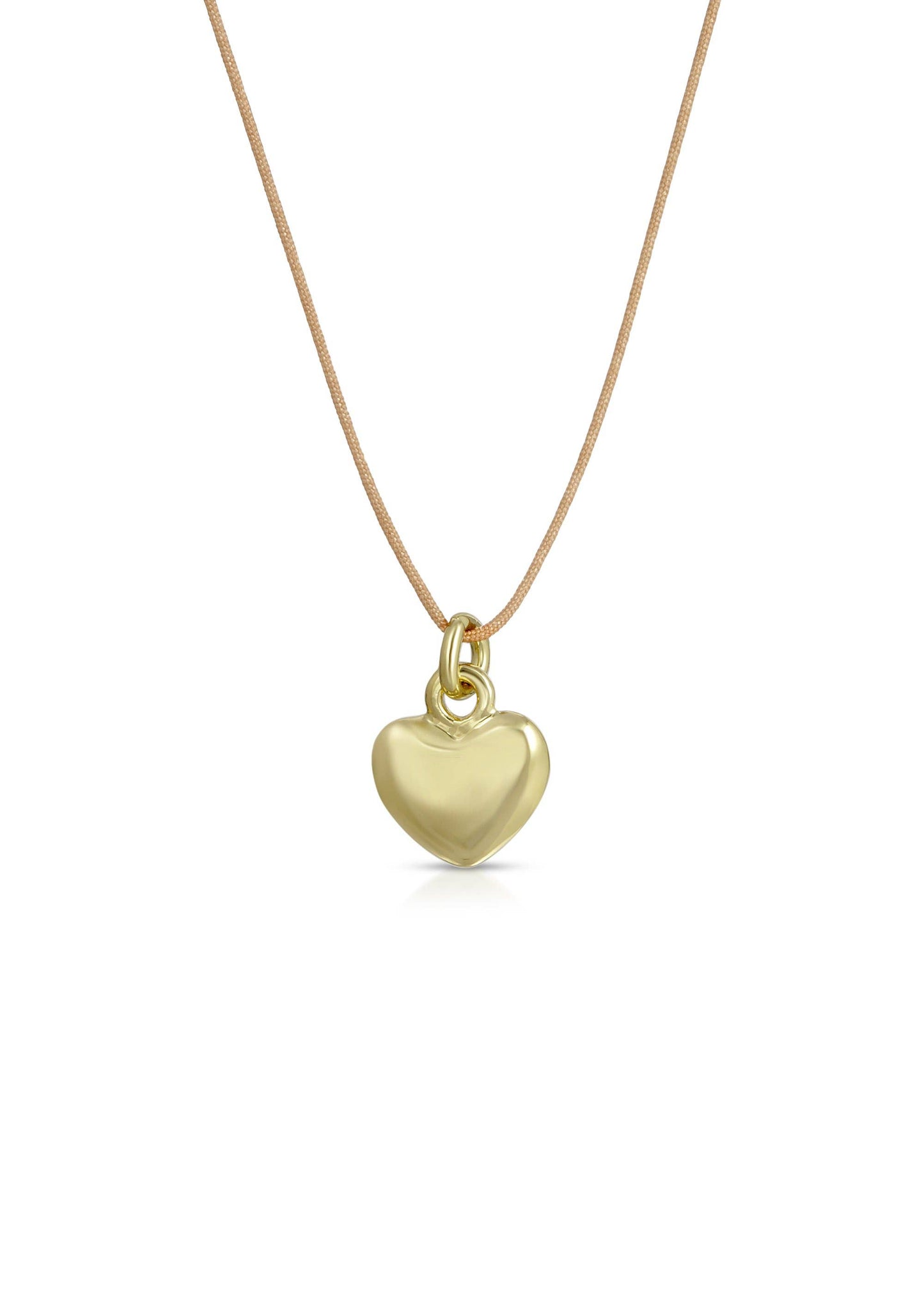 New Moon Gold Necklace - TRUE HEART