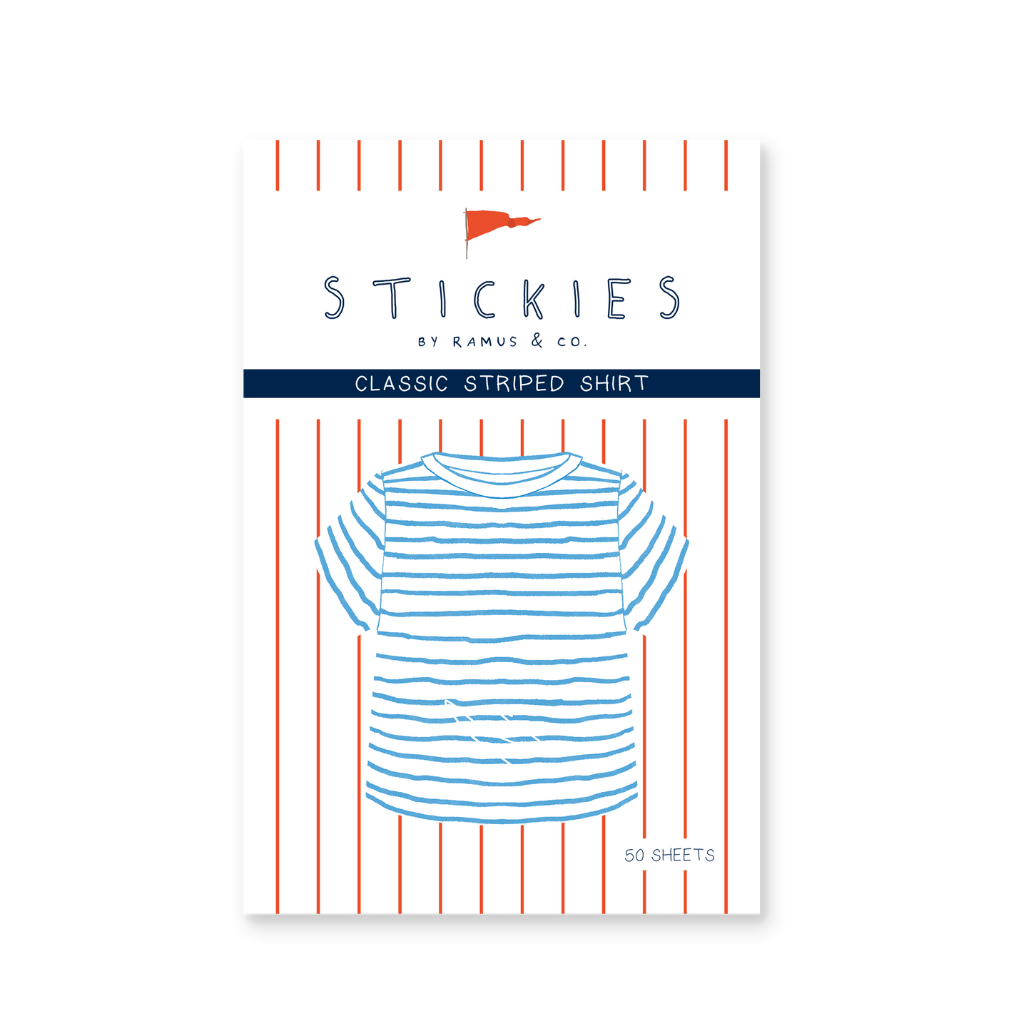 Classic Striped Shirt Stickies