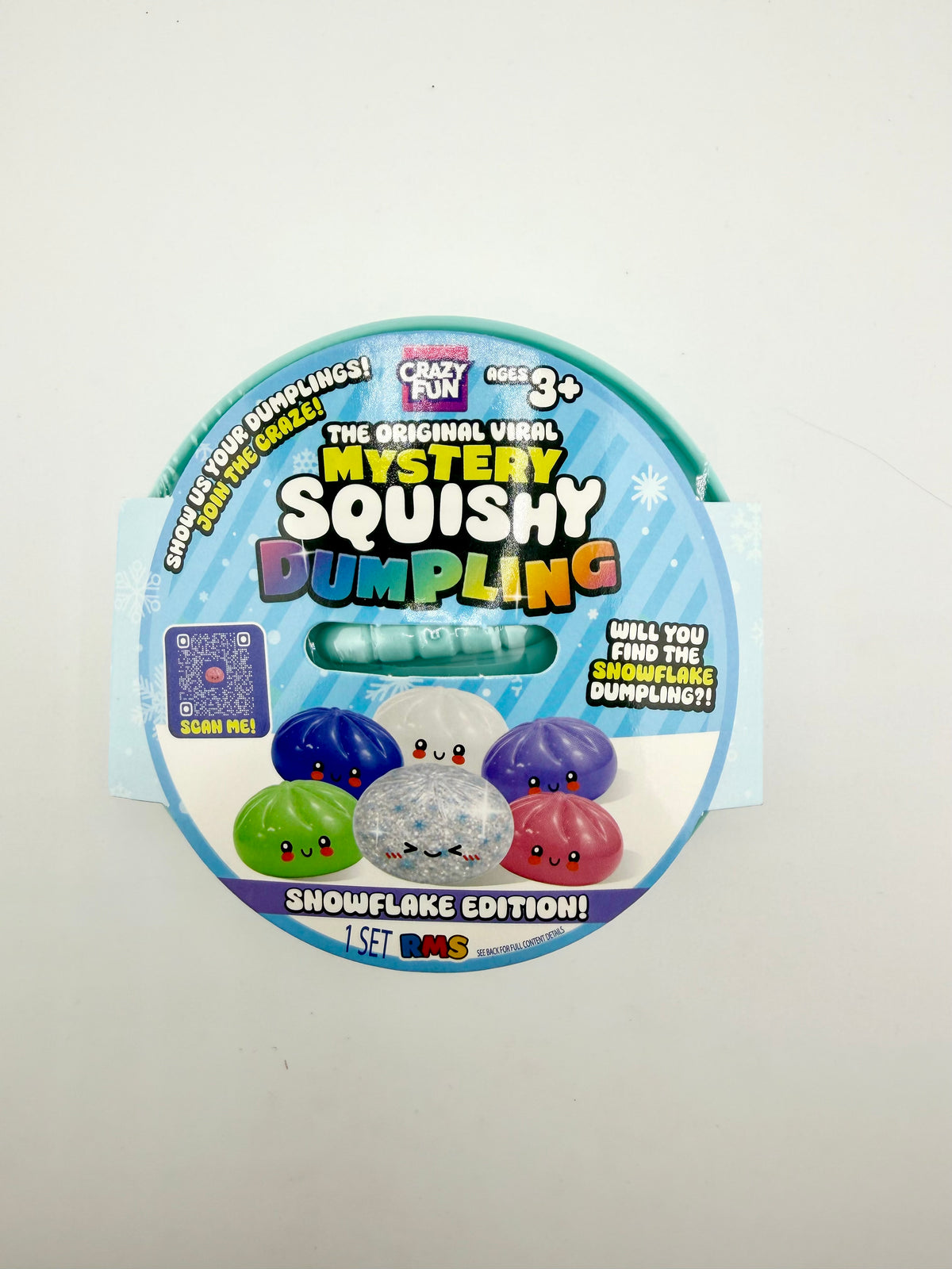 RMS Mystery Squishy Dumpling - Snowflake Edition