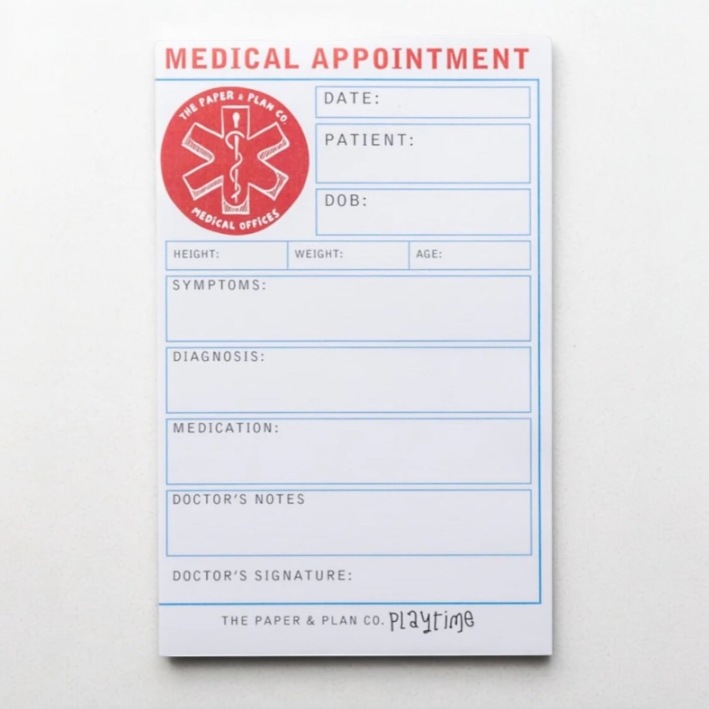 Kids Playtime Pad™ - Medical Appointment