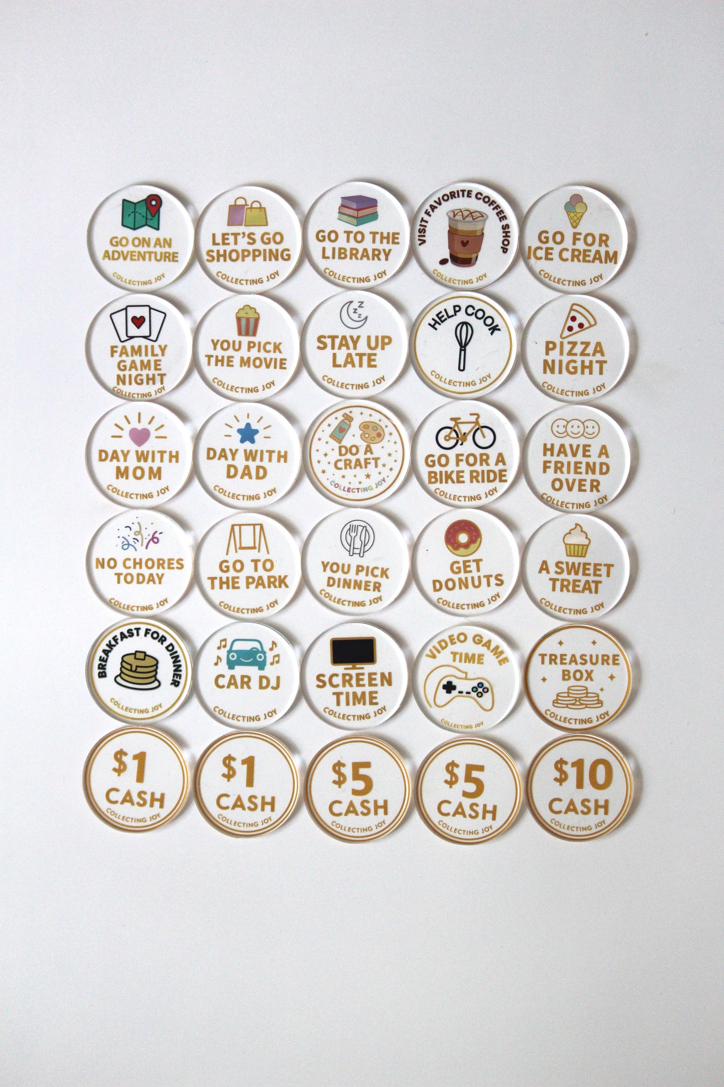 Reward Tokens - Mega Set of 30!