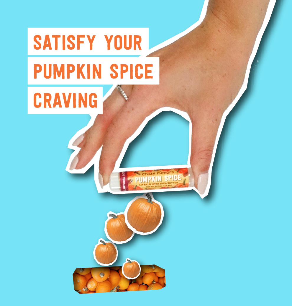 All Natural, Vegan Pumpkin Spice Lip Balm