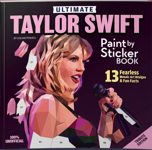 Activity Book - My Sticker Paintings: Ultimate Taylor Swift