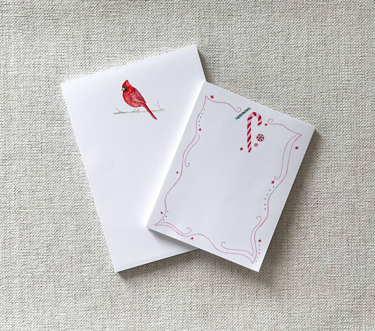 Winter Cardinal Notepad