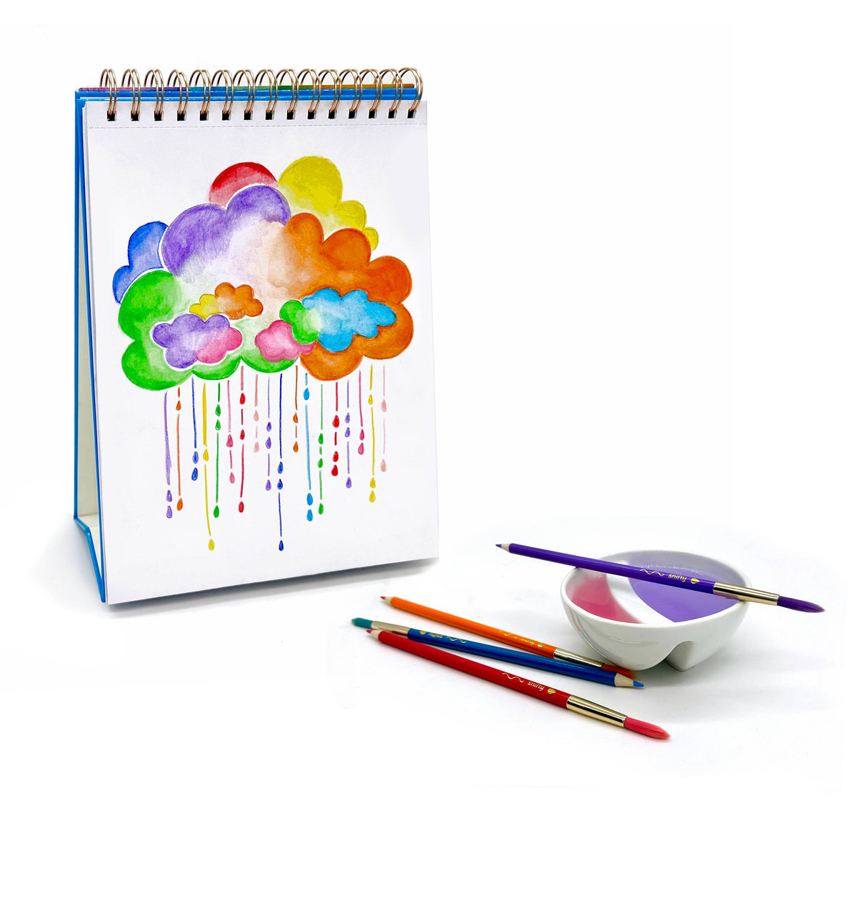 COLORBRUSH - watercolor
pencil/paintbrush