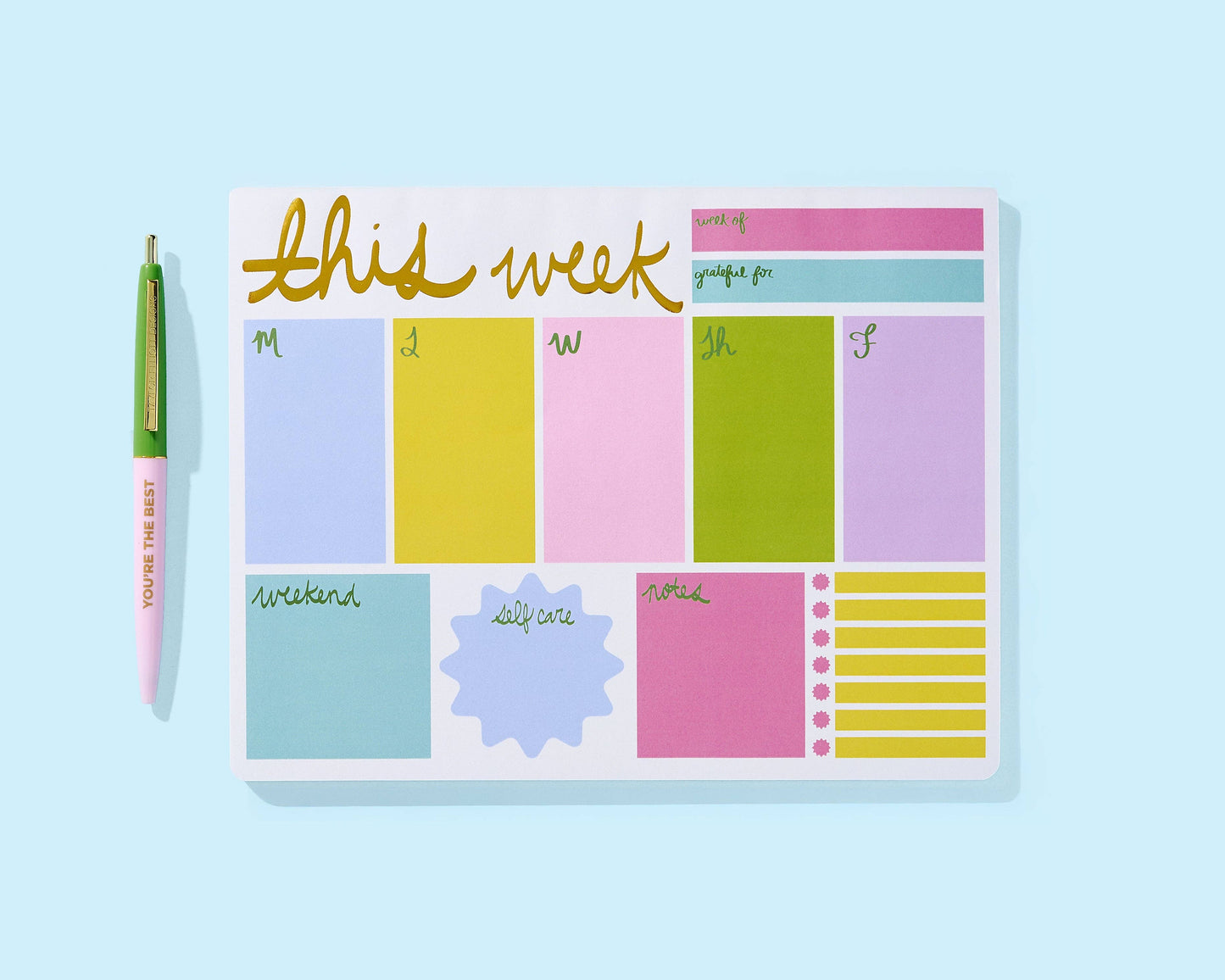 Weekly Planner - "This Week" - Mallory - JCS Collab -52 sheets