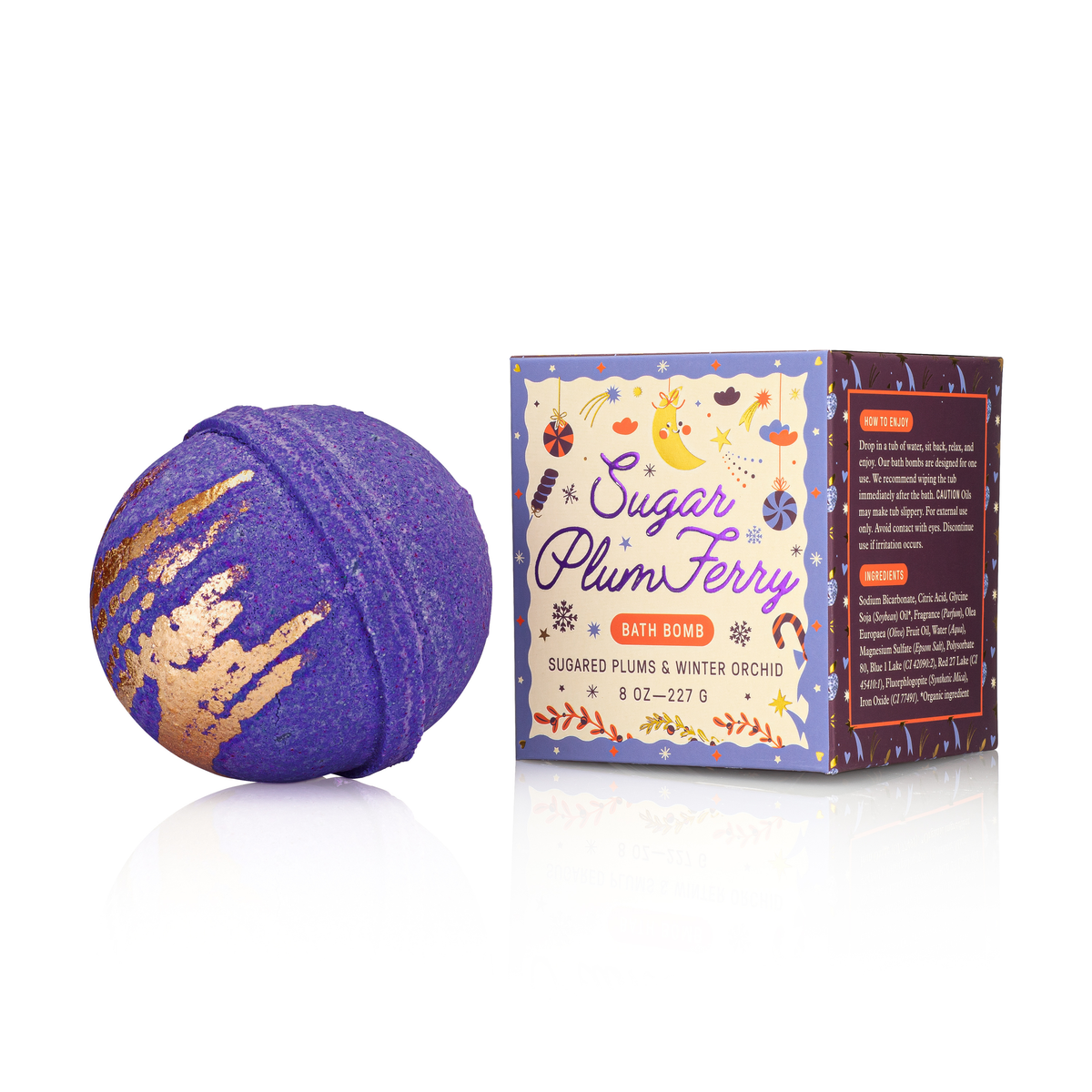 Sugar Plum Ferry™ Bath Bomb | Holiday, Christmas