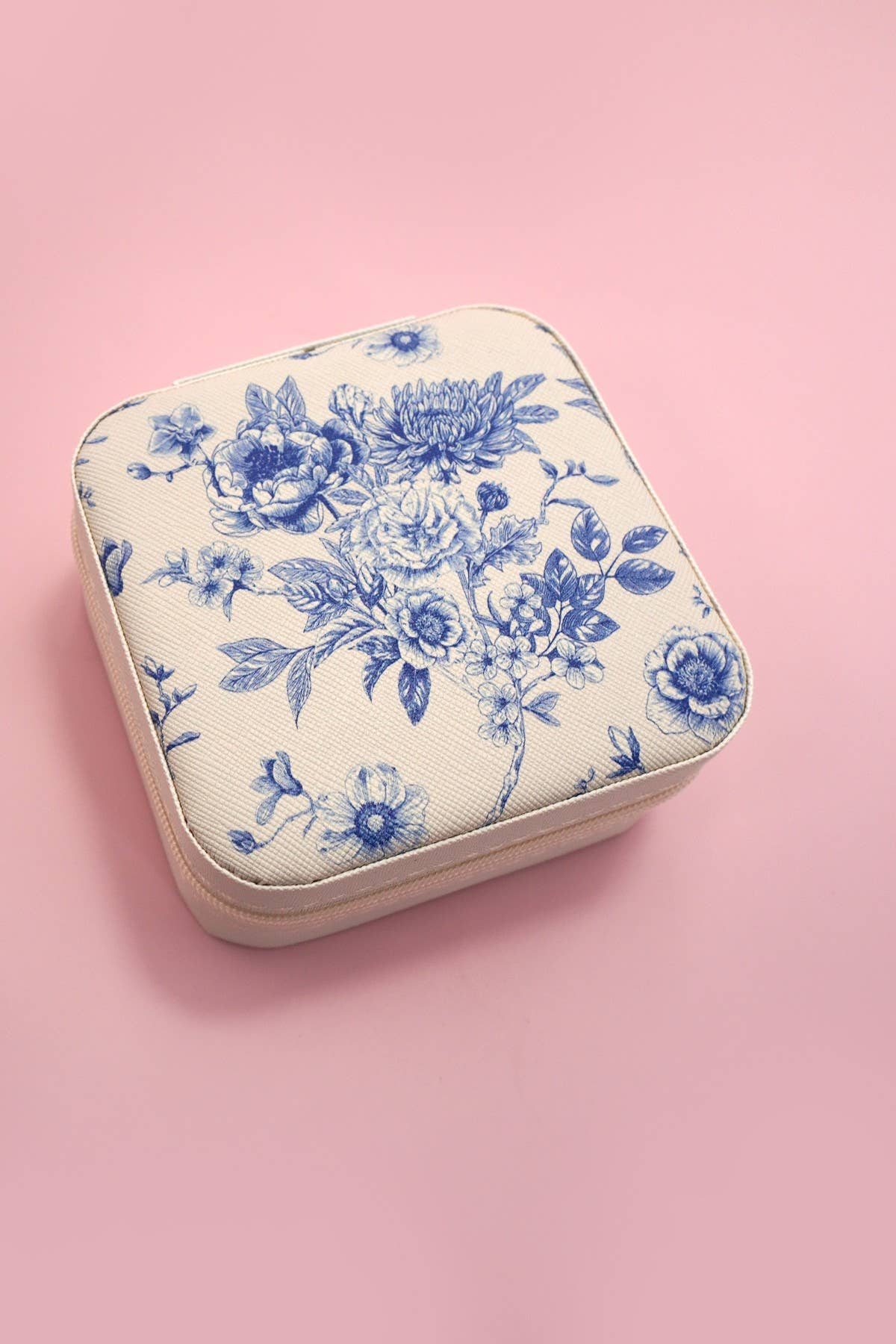BOW JEWELRY ORGANIZER TRAVEL BOX CASE