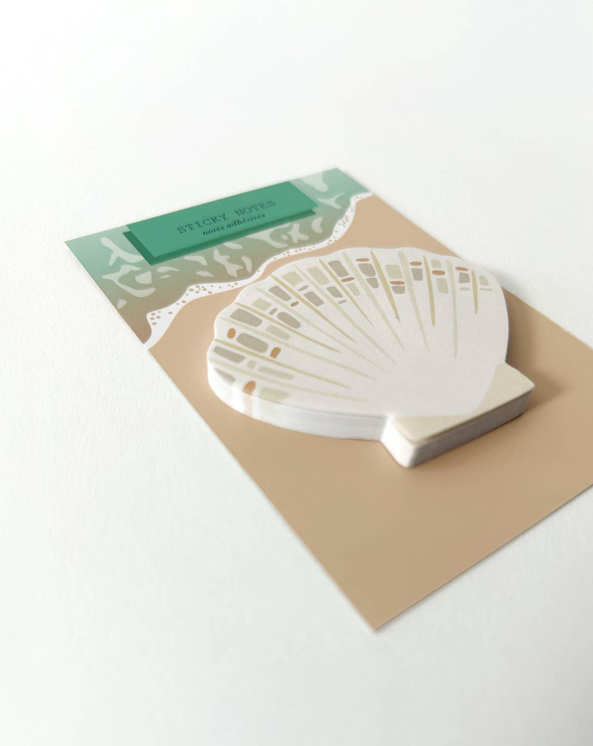 Mini Seashell Die Cut Sticky Notes