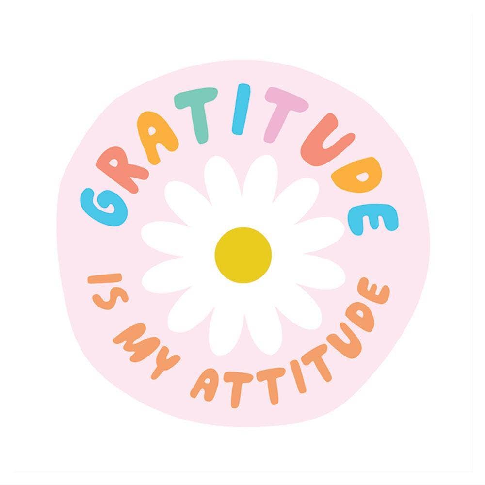 Gratitude Is My Attitude Vinyl Sticker