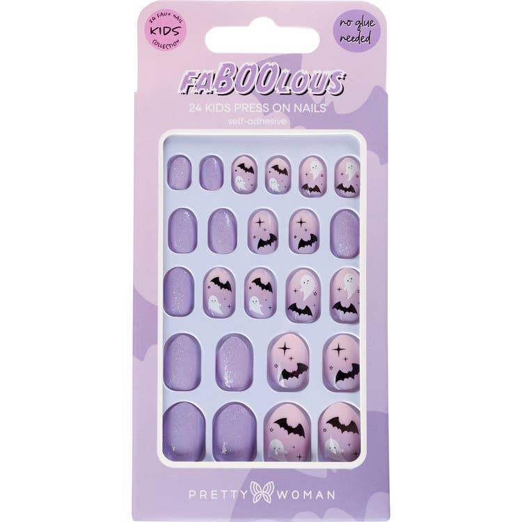 Kids Halloween Press On Nails - Faboolous
