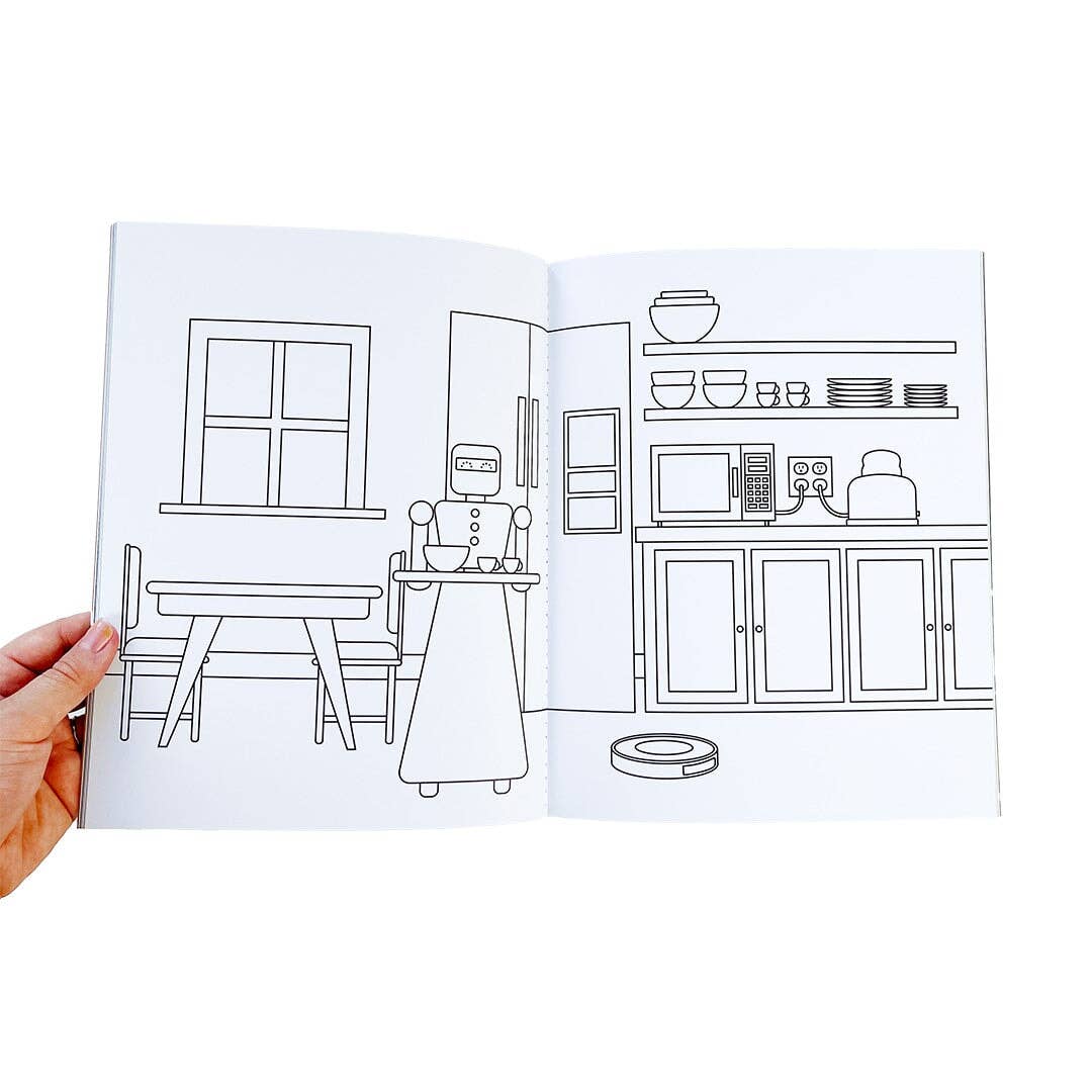 Design Your Own Sticker Book: Stickerbots