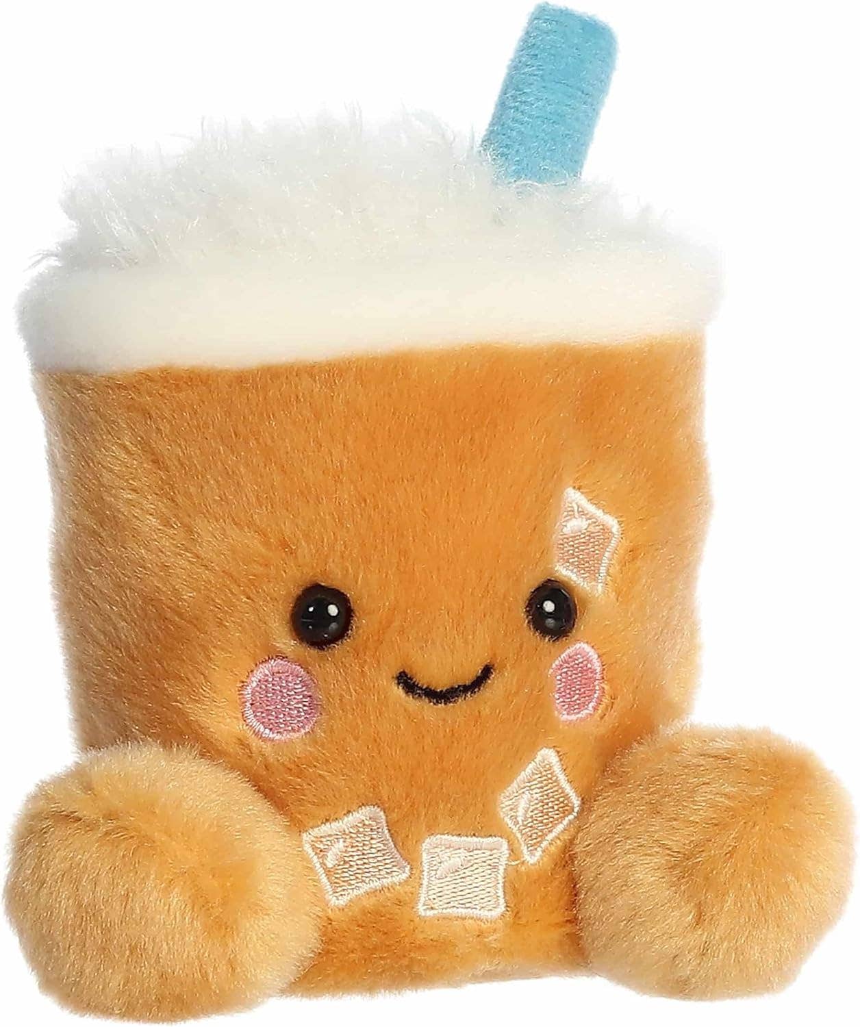 5" Plush Pal Ashley Iced Coffee Palm Pals Stuffed Animal
