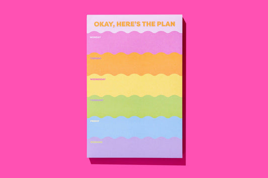 Large List Pad - Magnetic Weekly Planner - 100 Sheets