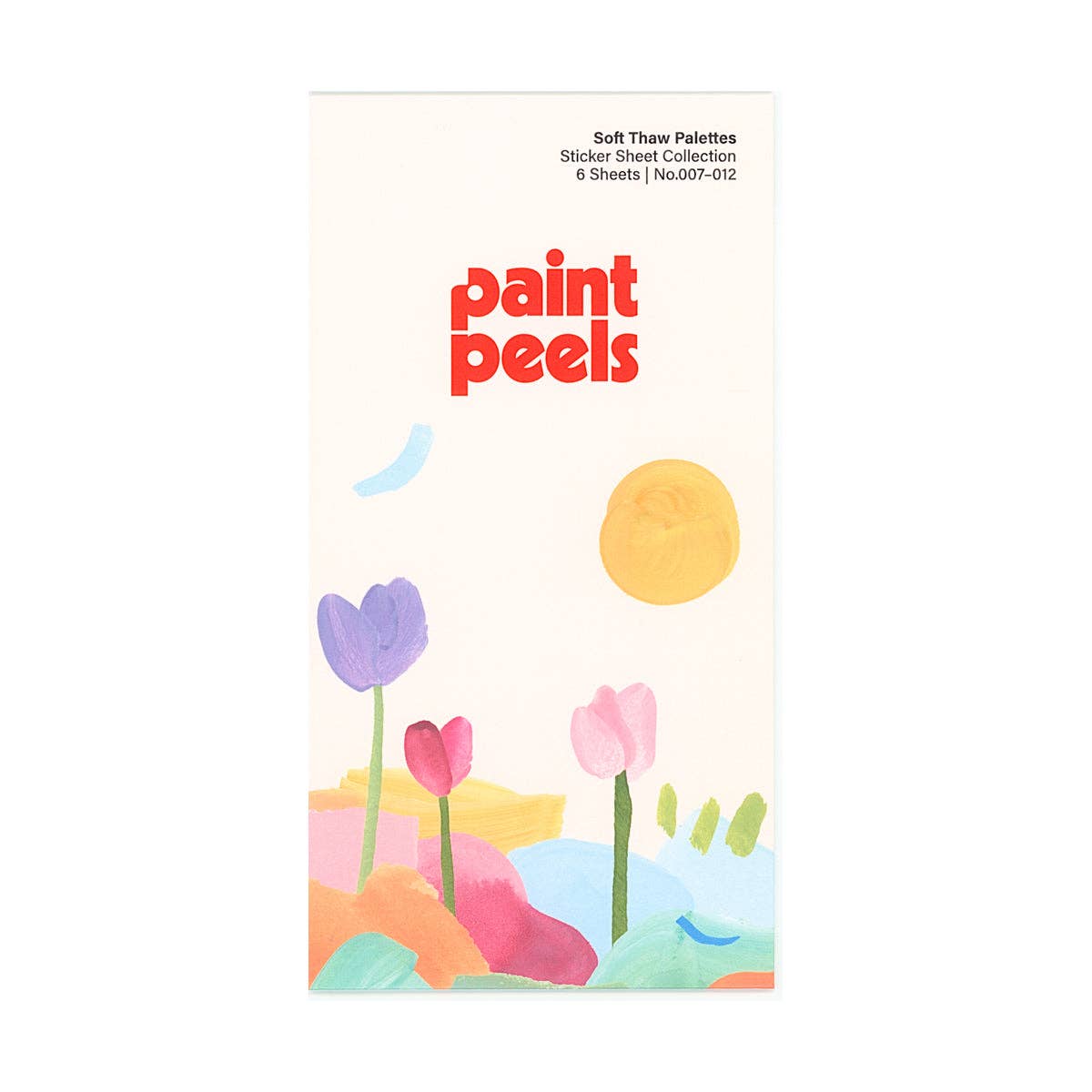 Soft Thaw Collection Paint Peels - No.007-No.012 Pack