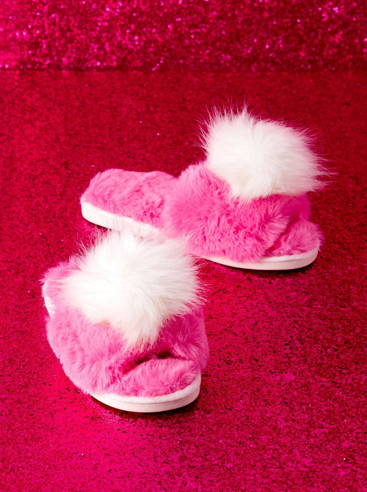 AMOR SLIPPERS, MAGENTA