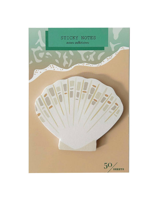 Mini Seashell Die Cut Sticky Notes