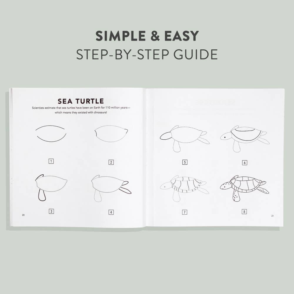 Under The Sea (Mini) How to Draw Book