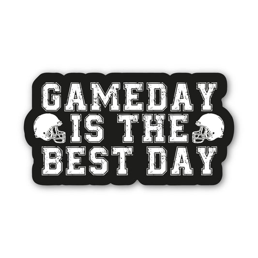 Game Day Is The Best Day - Football Sticker