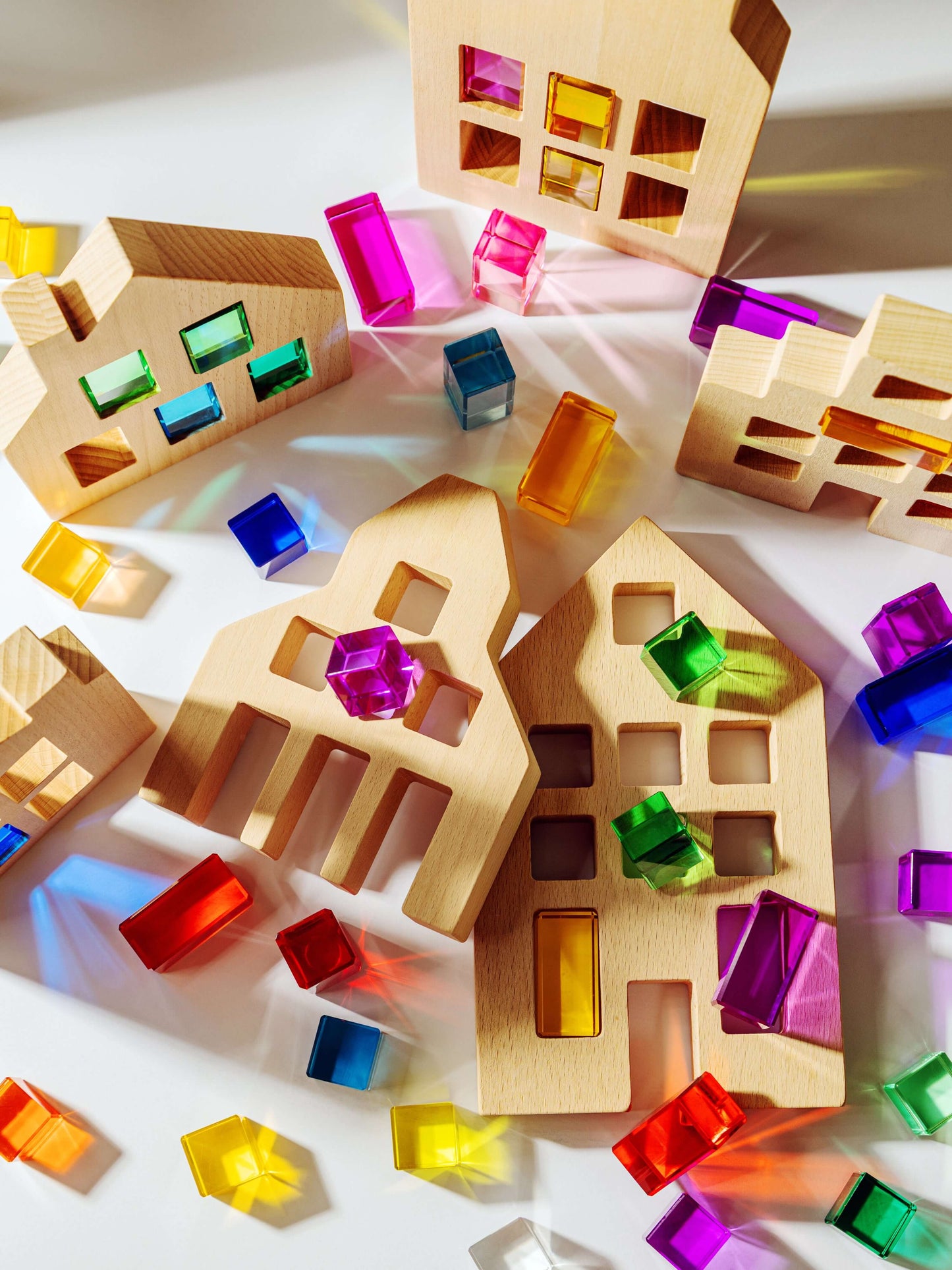 Riley City Blocks & Gems Set: Multicolor