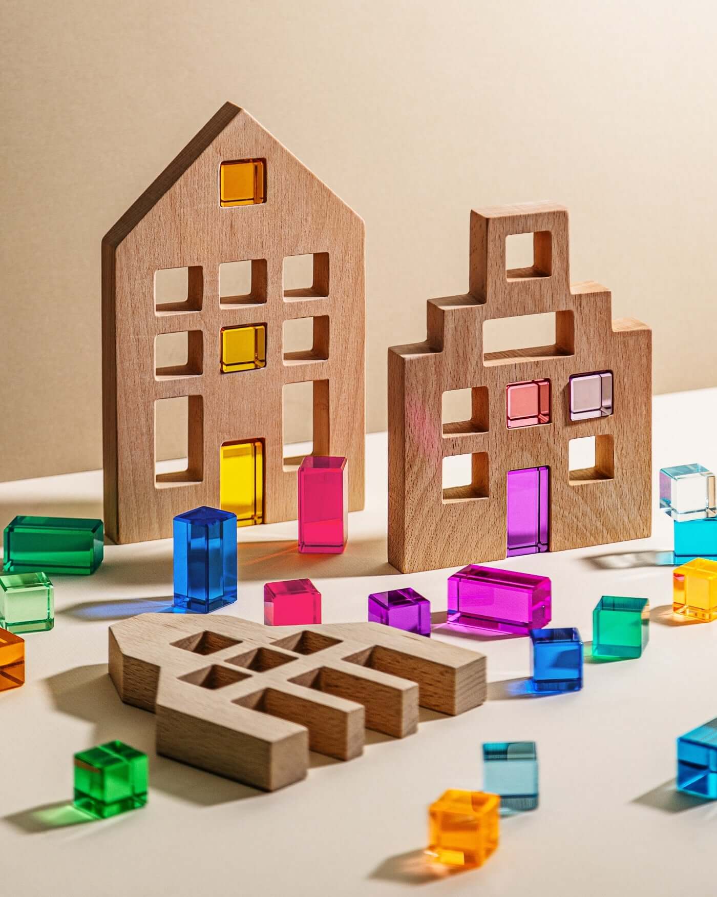 Riley City Blocks & Gems Set: Multicolor