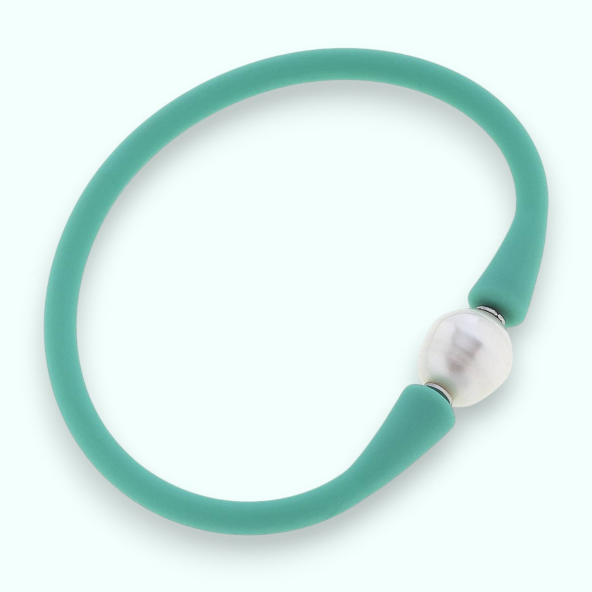 Bali Freshwater Pearl Silicone Children's Bracelet