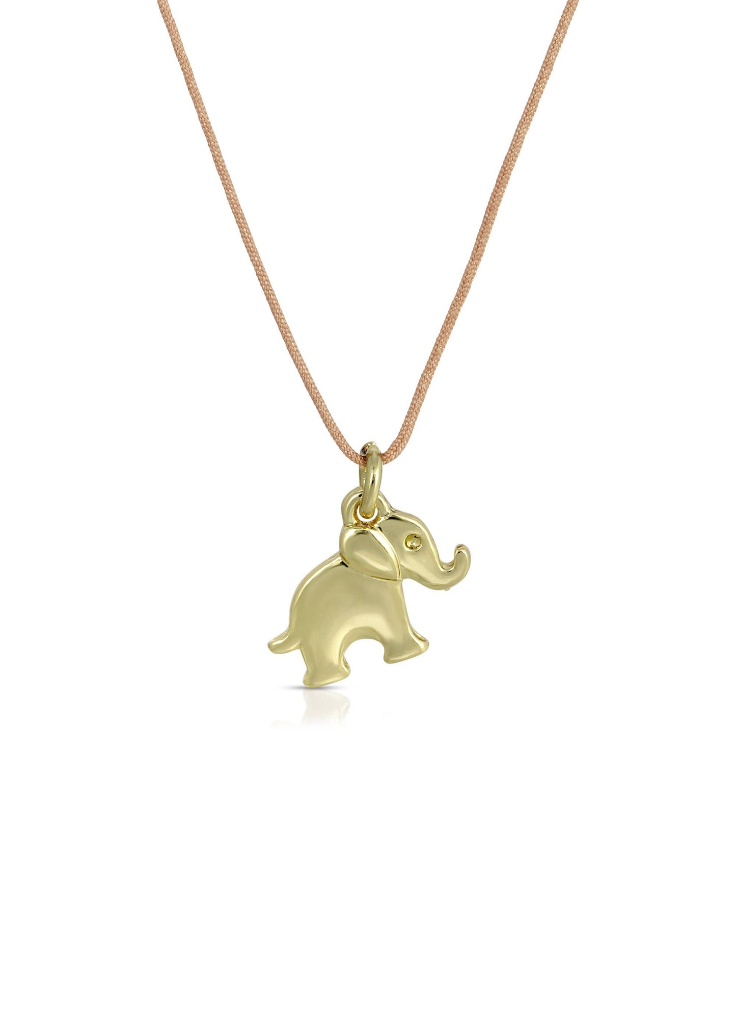 New Moon Gold Necklace - FEEL LUCK/ELEPHANT