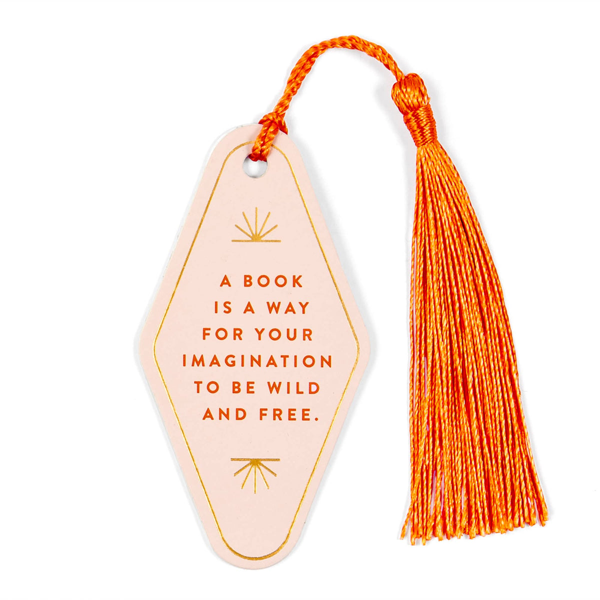 Your Imagination Anything But Weak Vegan Leather Bookmark Leather Bookmark