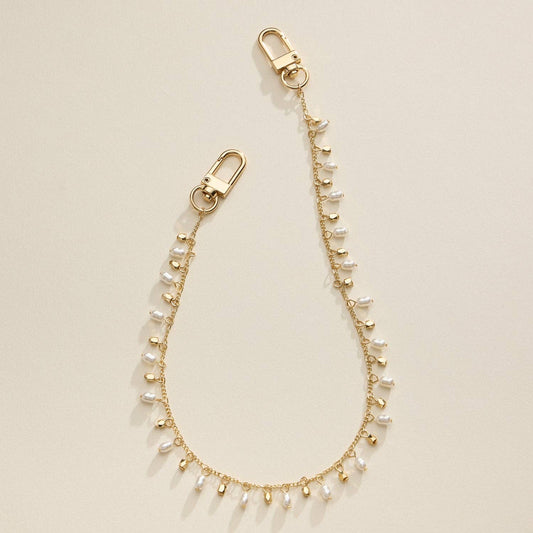 Trending Novelty Bag Charms & Keychains: Dangling Pearls
