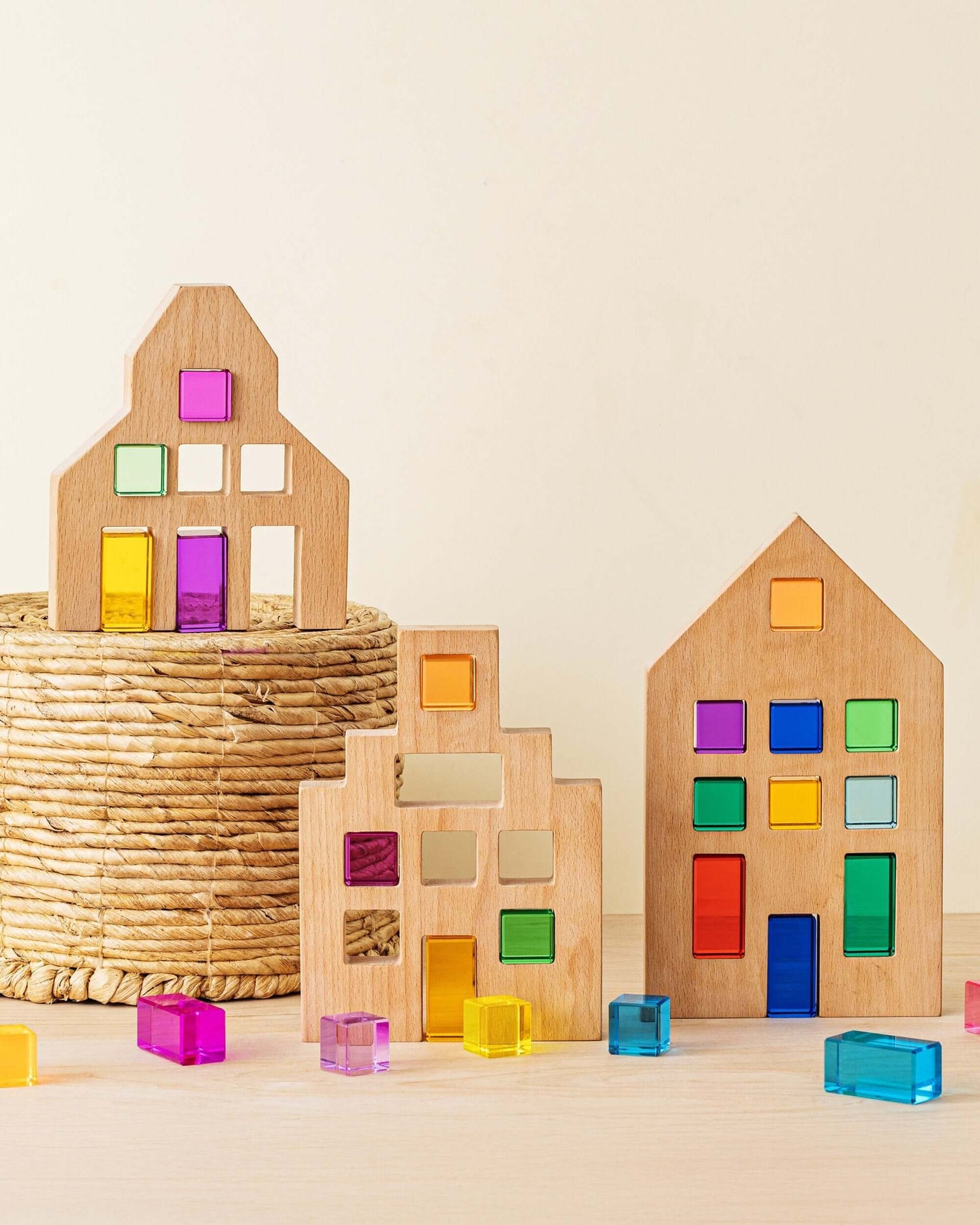 Riley City Blocks & Gems Set: Multicolor