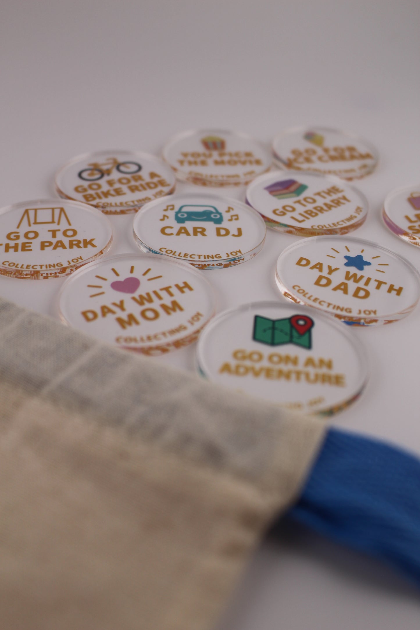 Activity Reward Tokens  Set of 10 + 1 Treasure Box Token Freebie