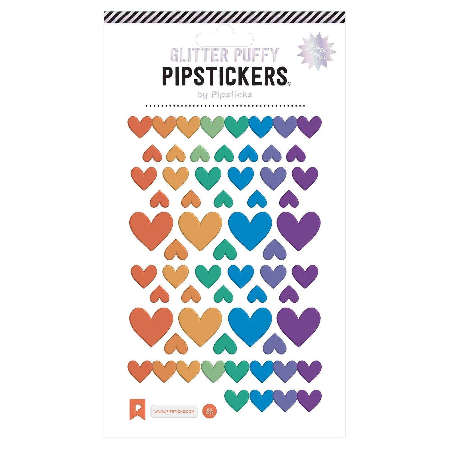 Puffy Heart Stickers