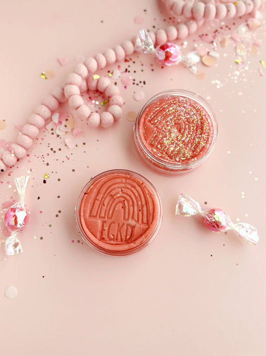 Pink KidDough - 4 oz: Glitter