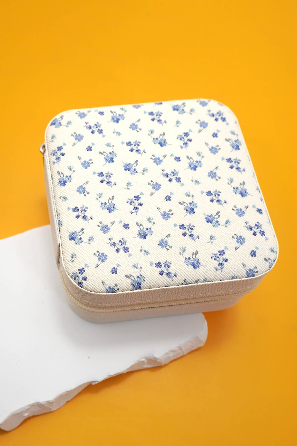 BOW JEWELRY ORGANIZER TRAVEL BOX CASE