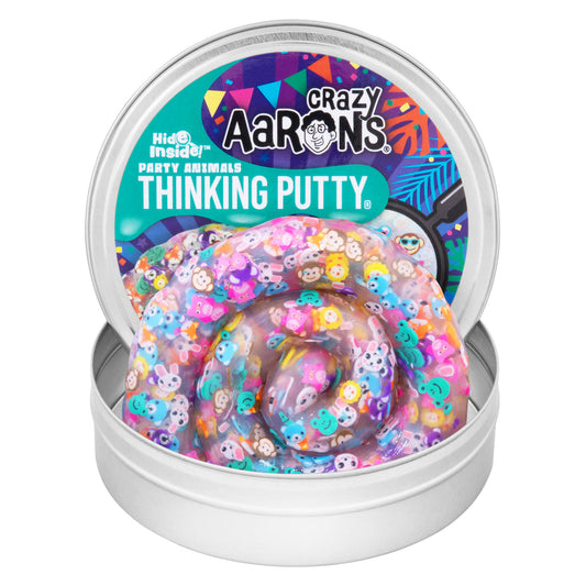 Crazy Aaron’s® Party Animals Hide Inside!® Thinking Putty®