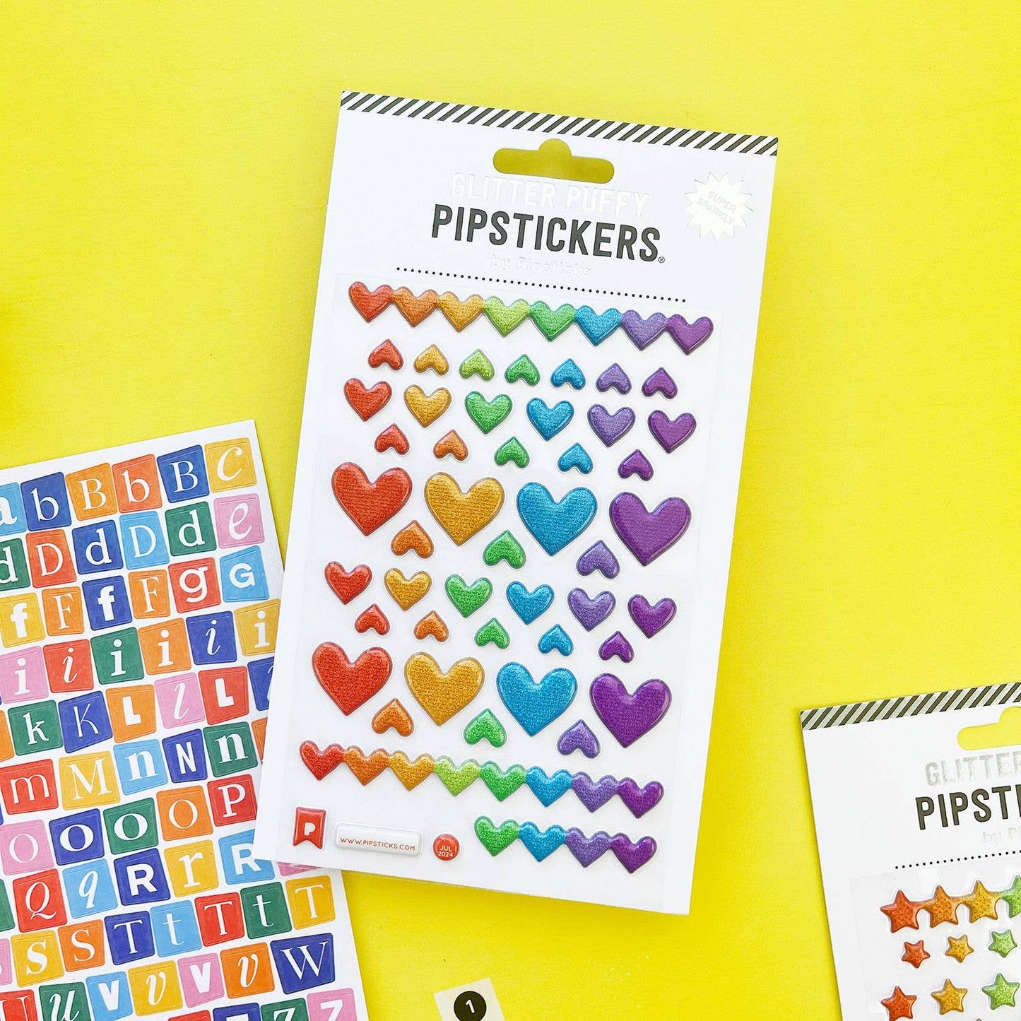 Puffy Heart Stickers