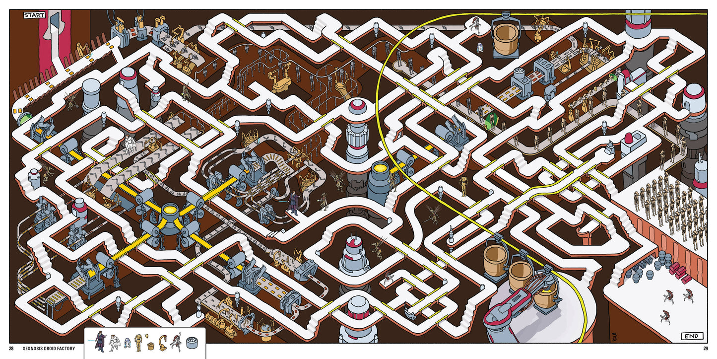 Star Wars Mazes