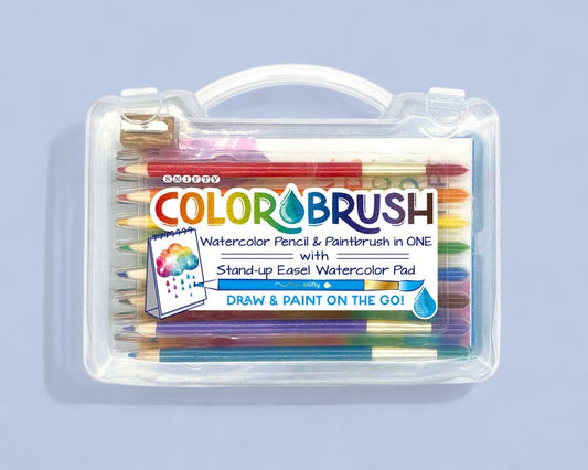 COLORBRUSH ON THE GO - Double Ended Watercolor Pencil & Paintbrush
