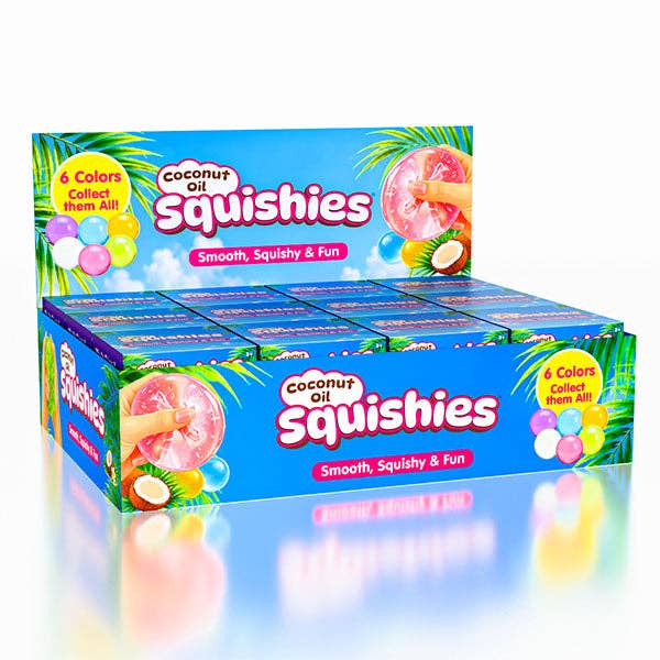 Coconut Oil Squishies® Solid Squish Fidget Stress Ball