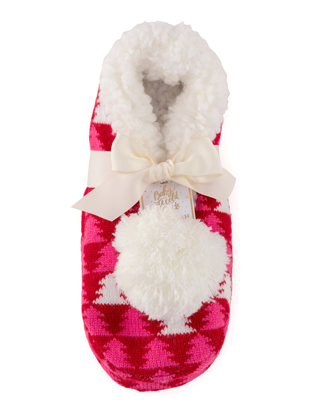 ARYA TREES SLIPPERS, RED