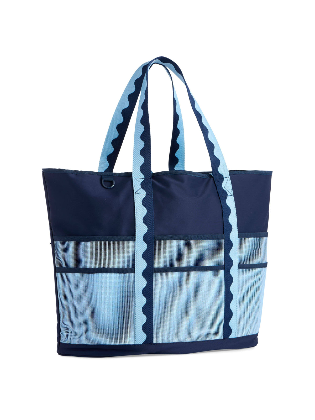CAMDEN NEOPRENE TOTE: NAVY