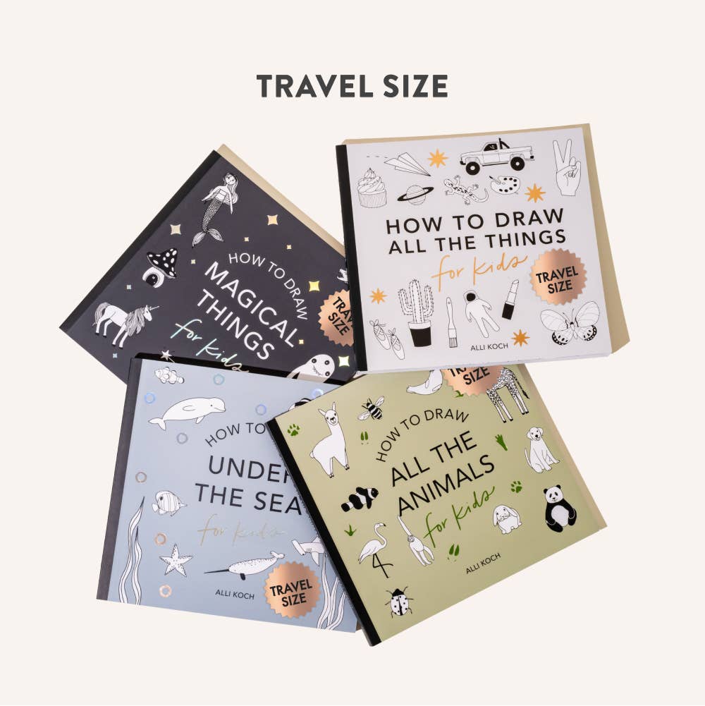 Under The Sea (Mini) How to Draw Book