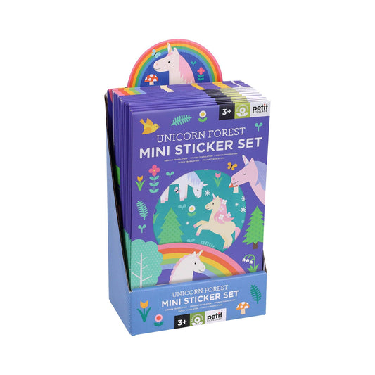 Mini Sticker Set: Unicorn Forest