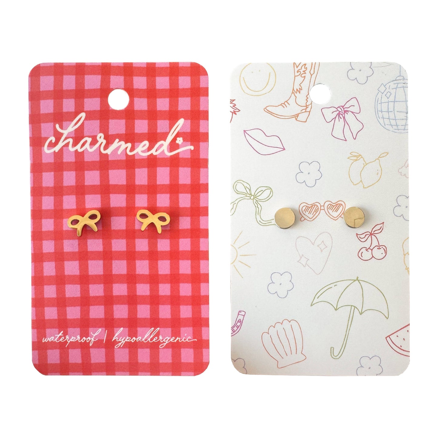 Bows | Hypoallergenic & Screw-back