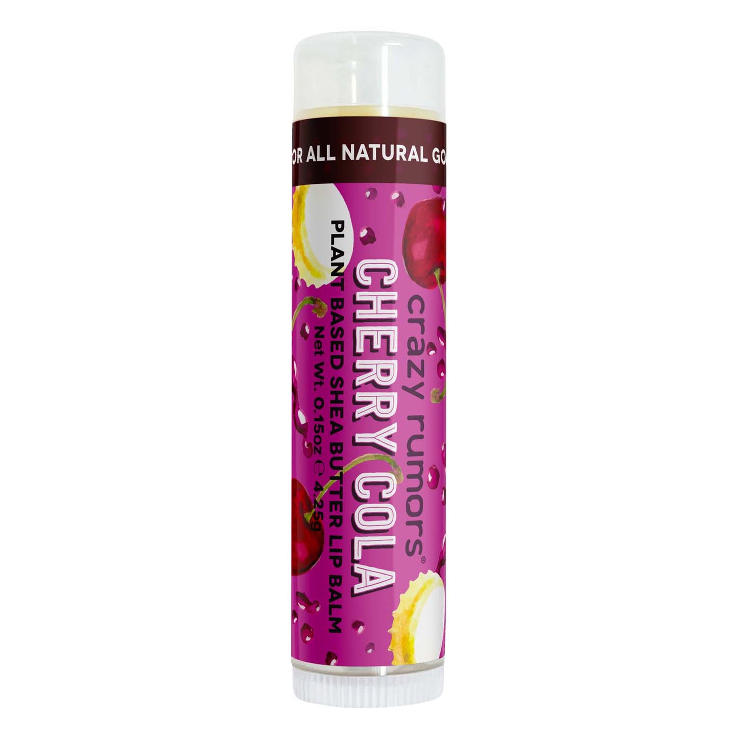 All Natural, Vegan Cherry Cola Lip Balm